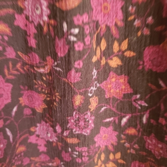 Free People Floral Res Dress Size Small Petite - Picture 9 of 12